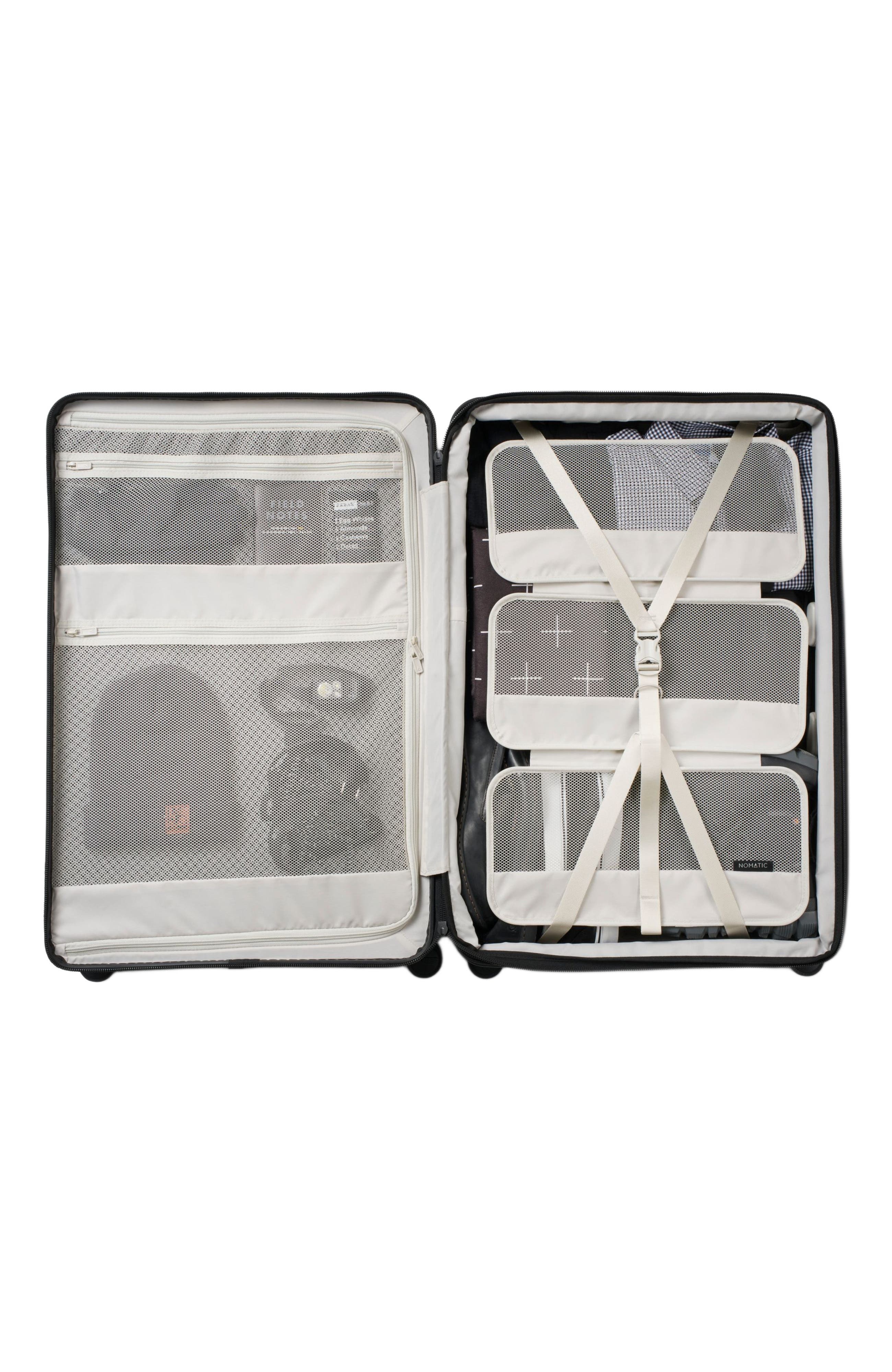 NOMATIC Hardside  Expandable Spinner Check-In Luggage, Alternate, color, Black