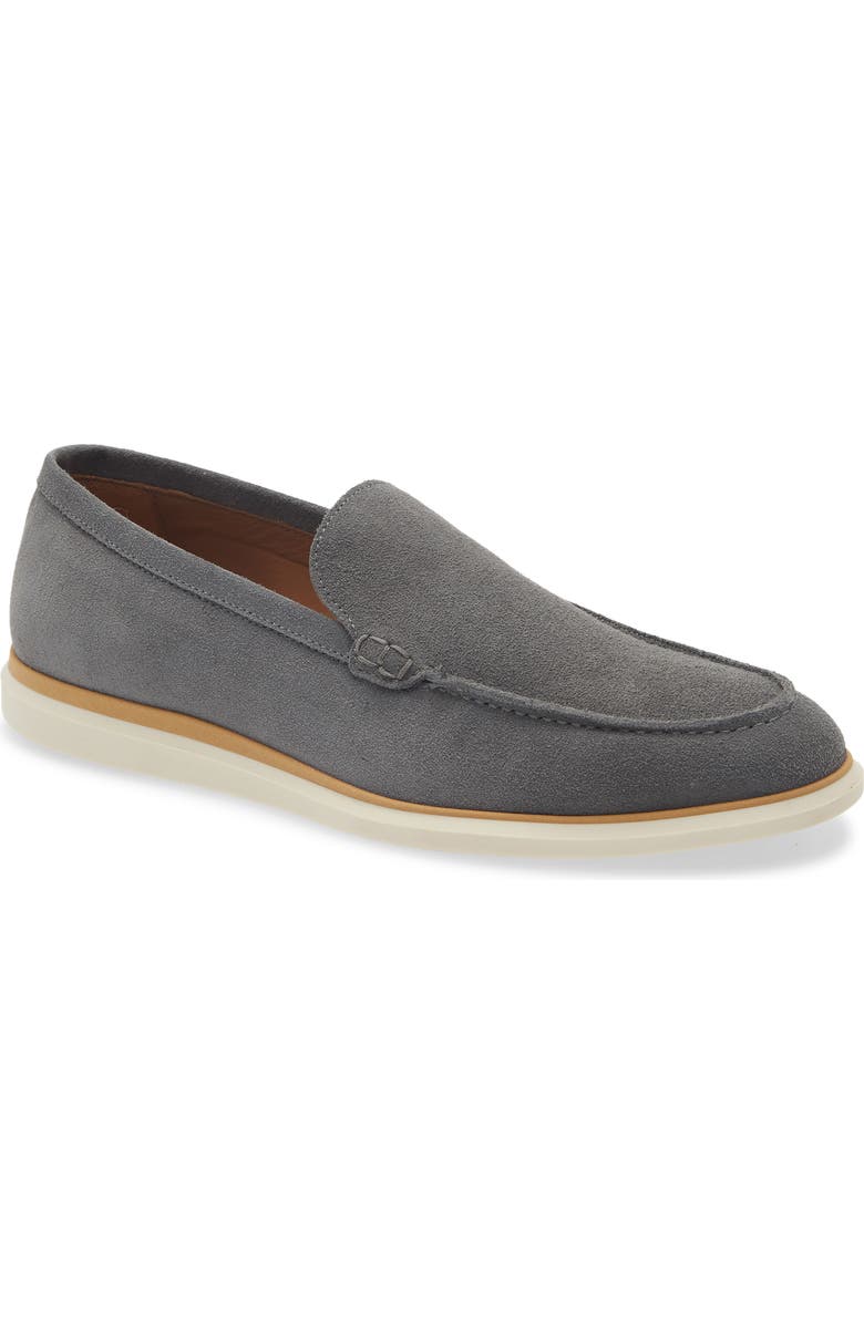 TO BOOT NEW YORK Briggs Venetian Loafer, Main, color, Suede Grey