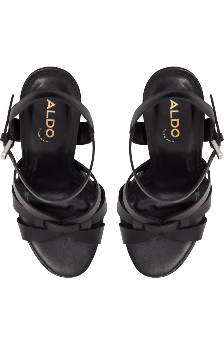 ALDO Afaoni Ankle Strap Platform Sandal, Alternate, color,