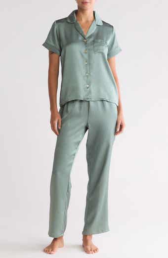 Hammered Satin Pajamas