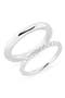 Demi Fine Set of 2 Rings