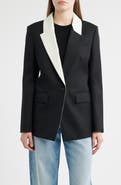 BOSS Janka 6 Colorblock Wool Blazer