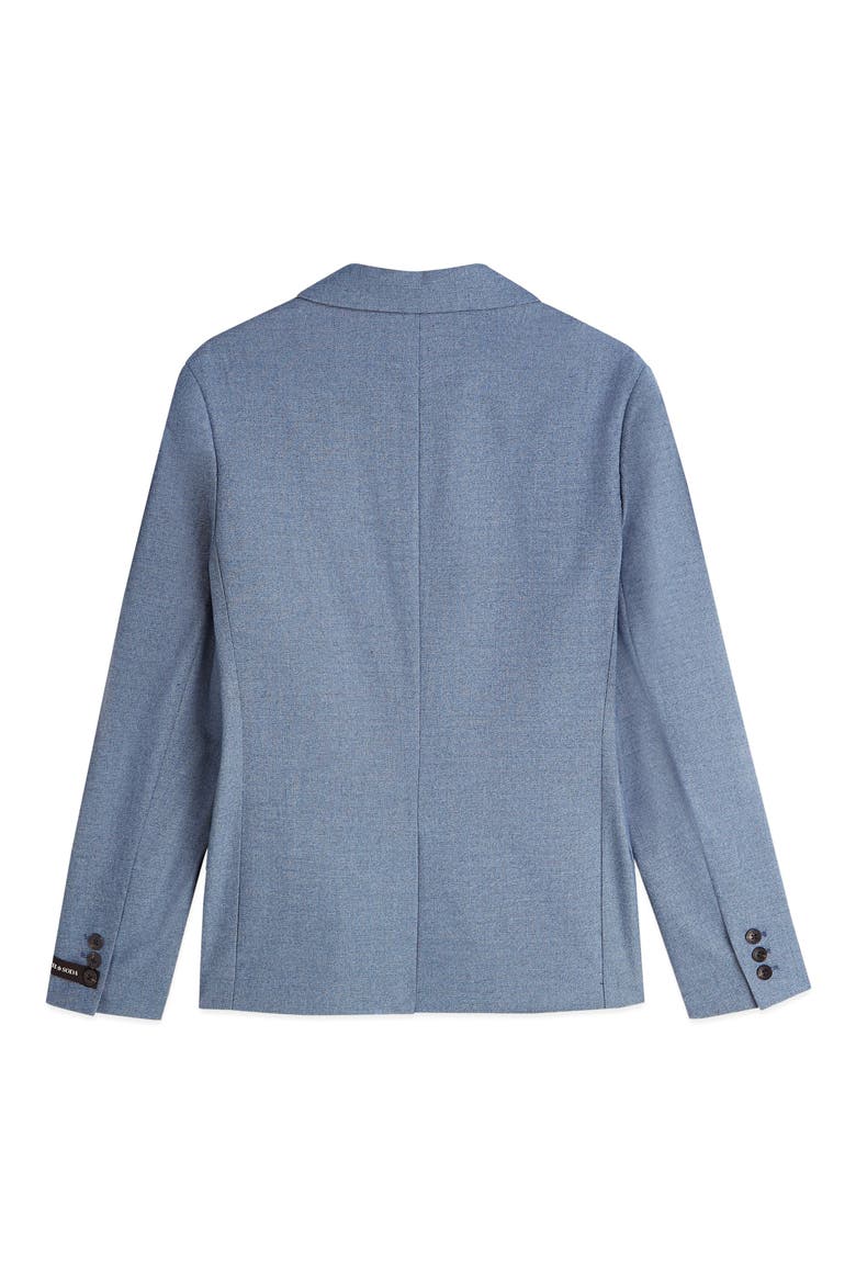 Structured Regular Fit Blazer, Alternate, color, PAGEANT BLUE