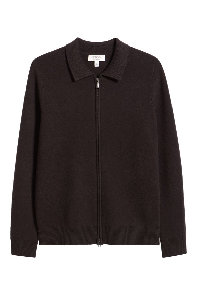 Stretch Wool & Cashmere Jacket, Alternate, color, BROWN LATTE