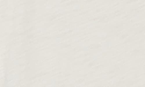 Theory Kovin Nebulous Slubbed T-shirt In Ivory