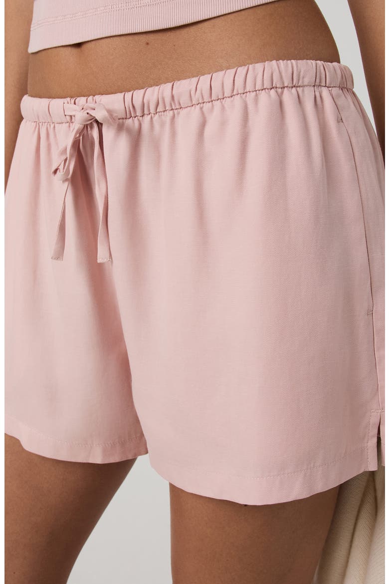 Trestles Twill Shorts, Alternate, color, VINTAGE ROSE