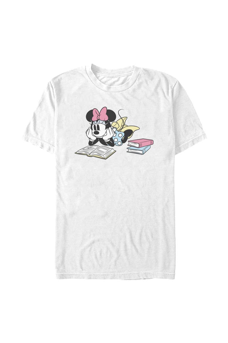 Men's Reading Books Love Short Sleeve T-Shirt, Main, color, White