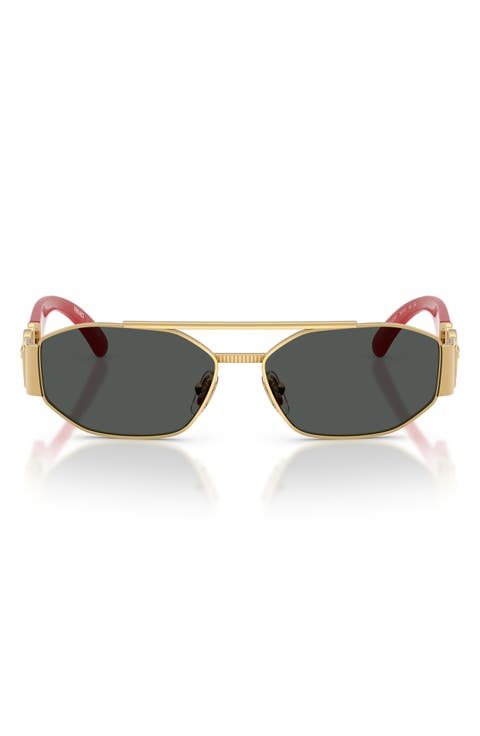 Kids' 50mm Rectangular Sunglasses