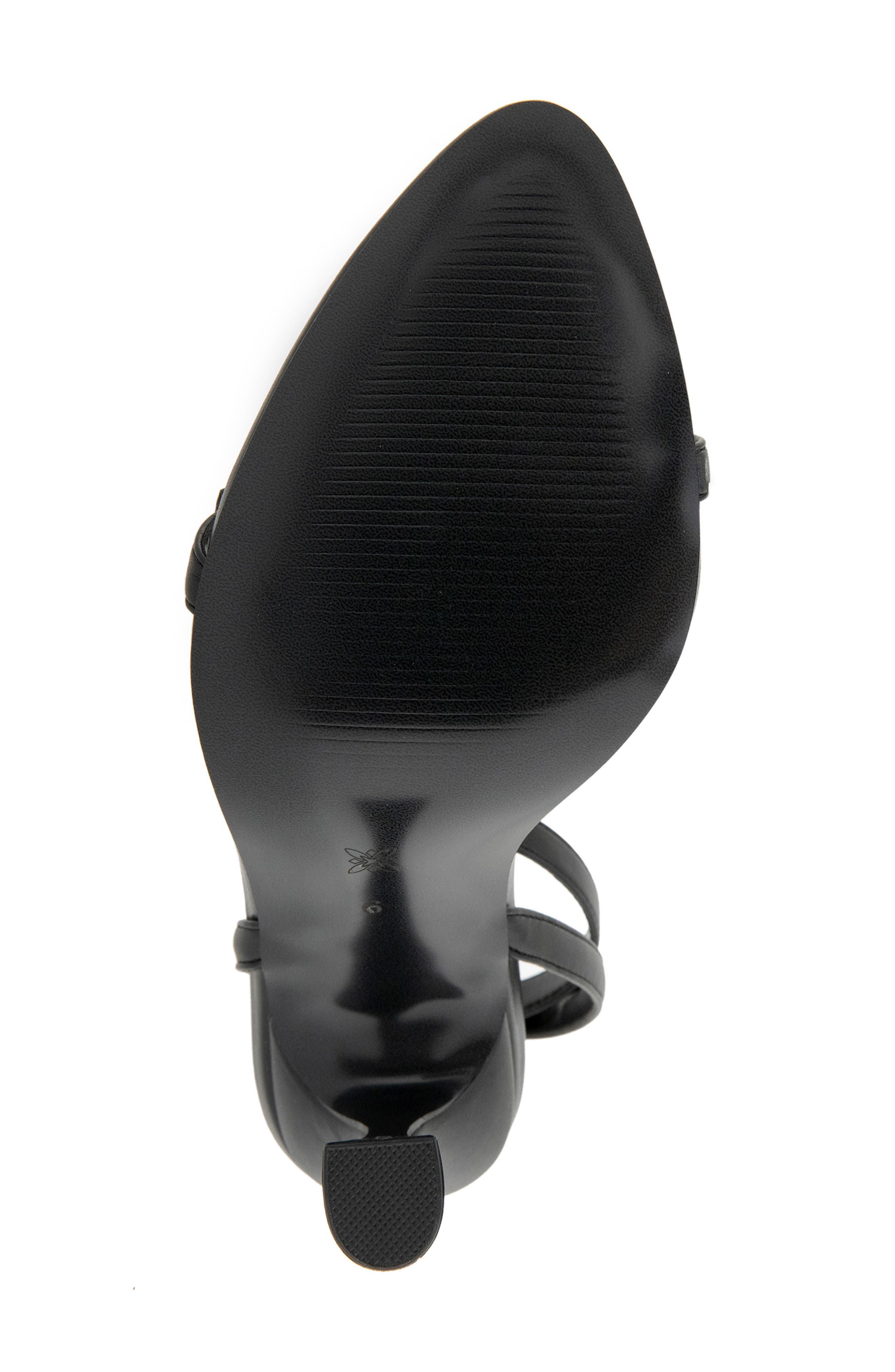 BCBG Cleo Ankle Strap Sandal, Alternate, color, Black