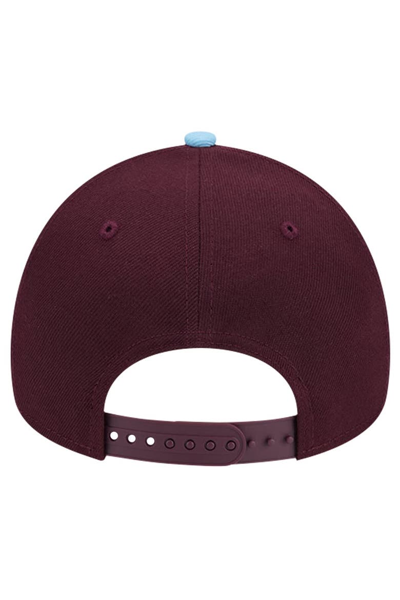 Men's New Era Burgundy Colorado Rapids 2024 Kick Off Collection 9FORTY A-Frame Adjustable Hat, Alternate, color, Burgundy