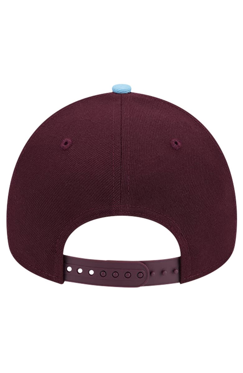 New Era Men's New Era Burgundy Colorado Rapids 2024 Kick Off Collection 9FORTY A-Frame Adjustable Hat, Alternate, color, 