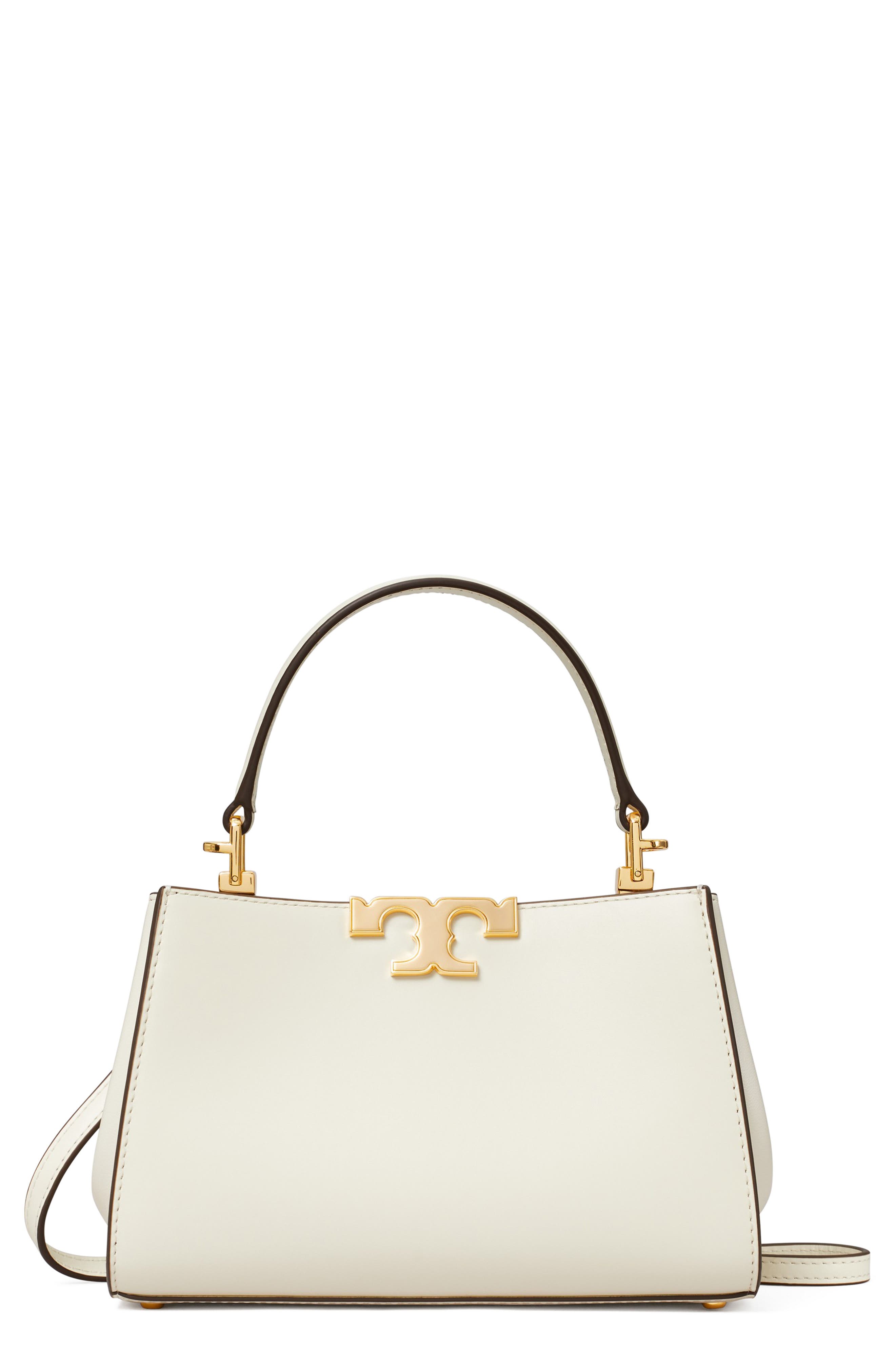 Tory Burch Mini Eleanor Leather Satchel, Main, color, 