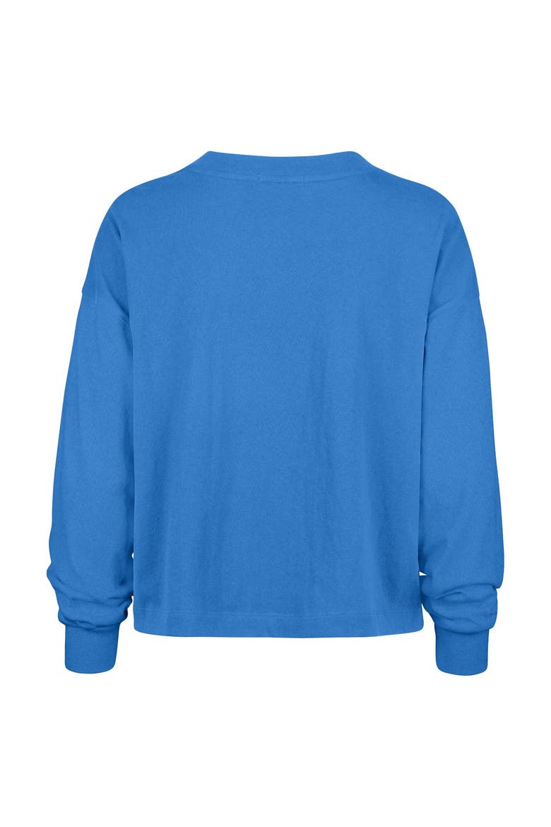 Women's '47 Blue Detroit Lions Plus Size Sydney Arch Game T-Shirt, Alternate, color, Blue