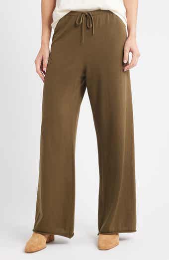 THE GREAT. The Rec Wide Leg Sweater Pants
