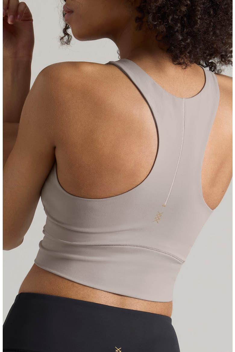 Revive Longline Bra, Alternate, color, TAUPE