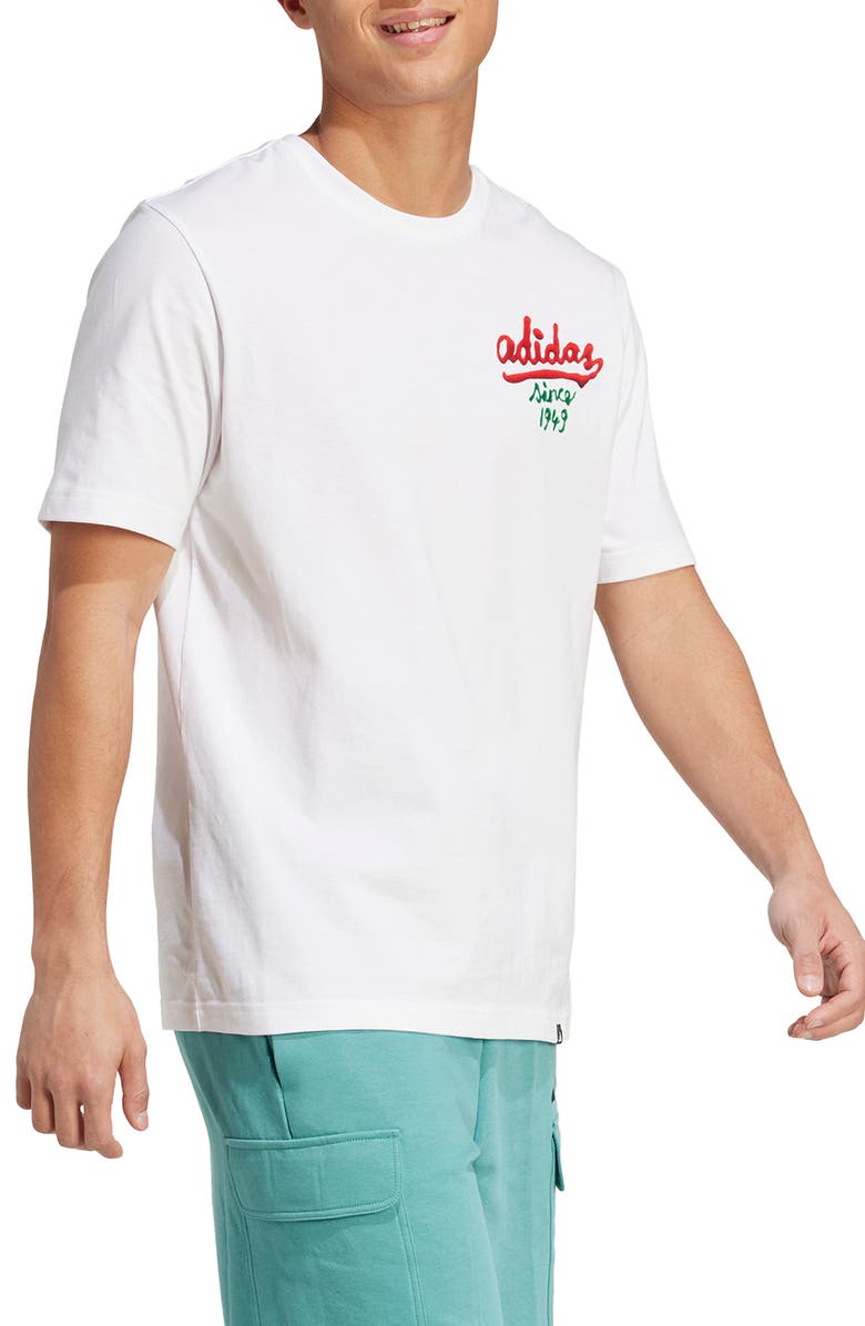 adidas Food Sauce Cotton Graphic T-Shirt, Alternate, color, 