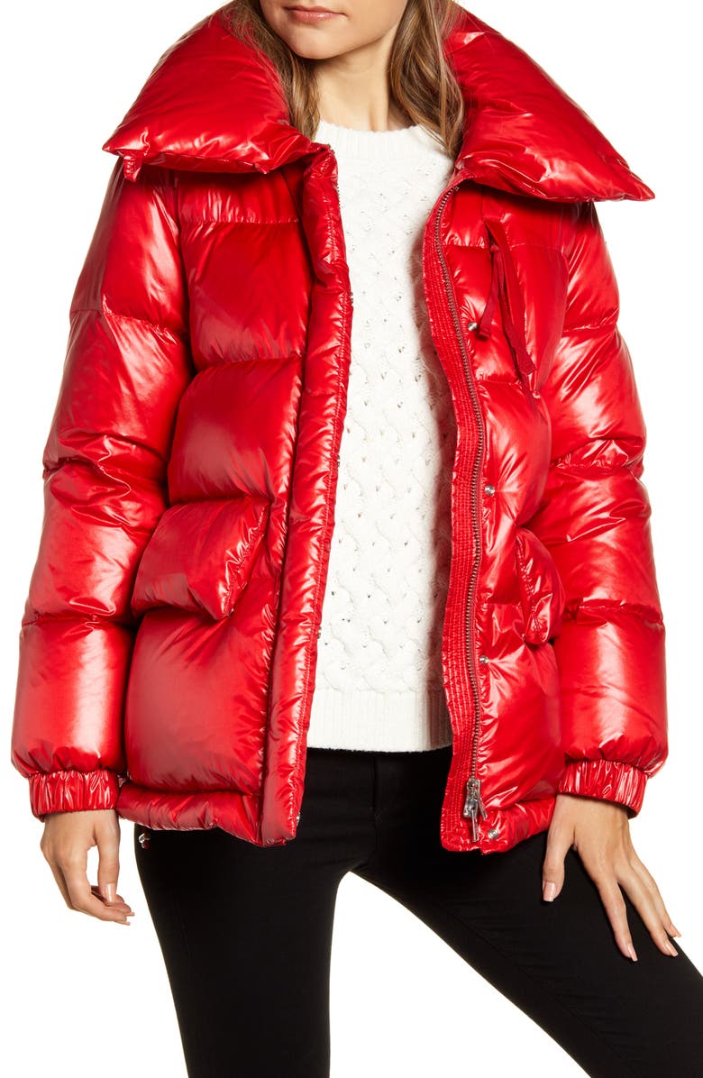 Woolrich Alquippa Water Repellent Puffy Down Coat, Main, color, 