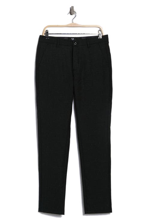 Slim Fit Flat Front Dress Pants