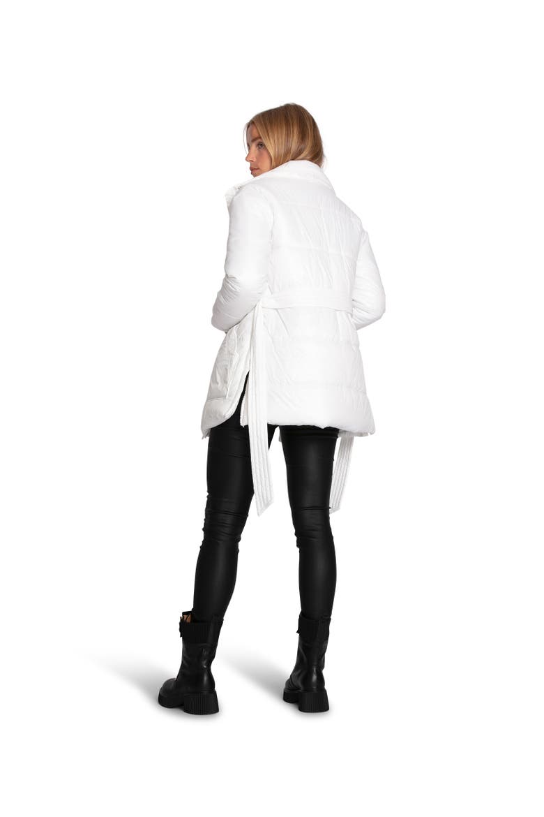 Moonrise Belted Puffer Jacket, Alternate, color, OffWhite