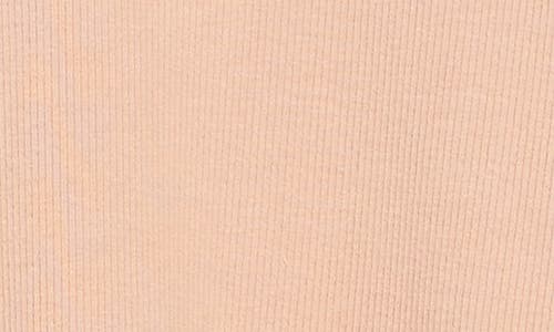 Elie Elie Tahari Stretch Pima Cotton Puff Sleeve Turtleneck Rib Top In Brown