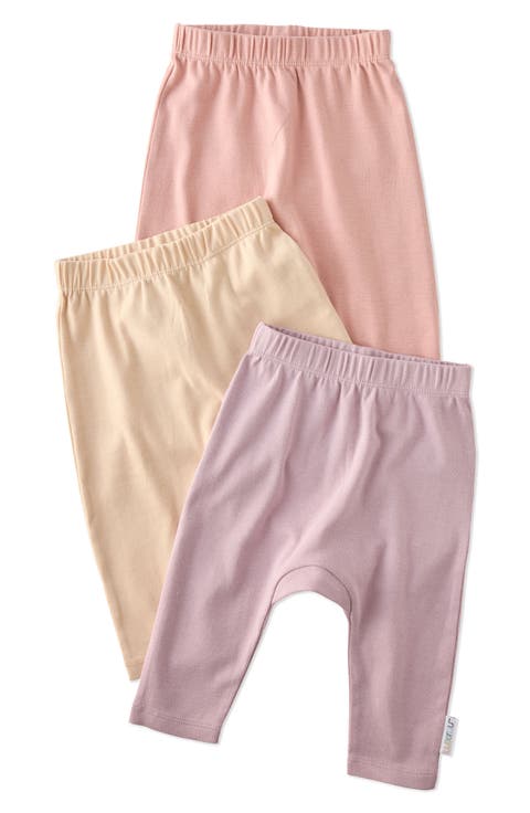 Harlowe Organic Cotton Assorted 3-Pack Harem Pants (Baby)