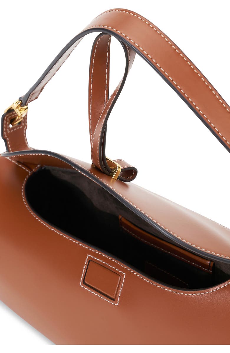 STAUD Sofya Leather Shoulder Bag, Alternate, color,