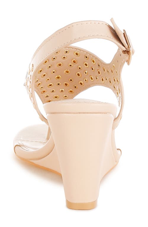 Rag & Co Sappho Slingback Wedge Sandal