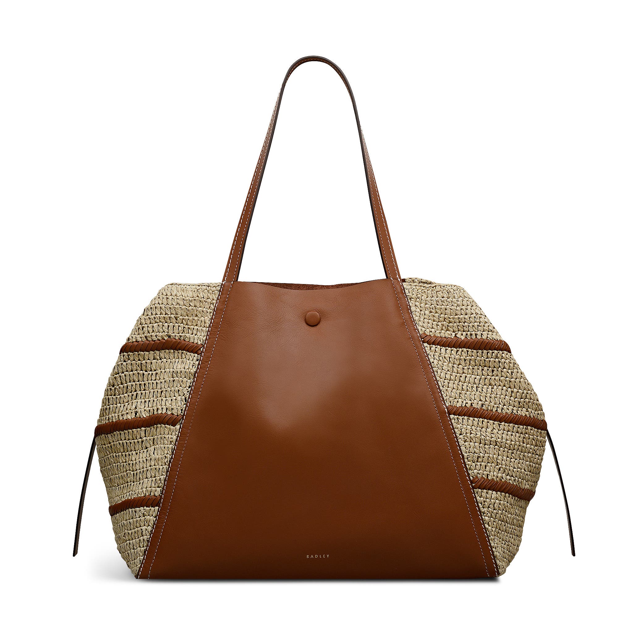 Radley The Delphine - Raffia Extra Large Open Top Woven Tote Bag, Main, color, Natural