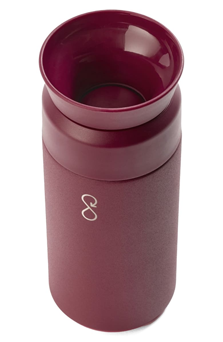 Ocean Bottle Brew 12-Ounce Coffee Flask, Alternate, color, Maroon Dusk
