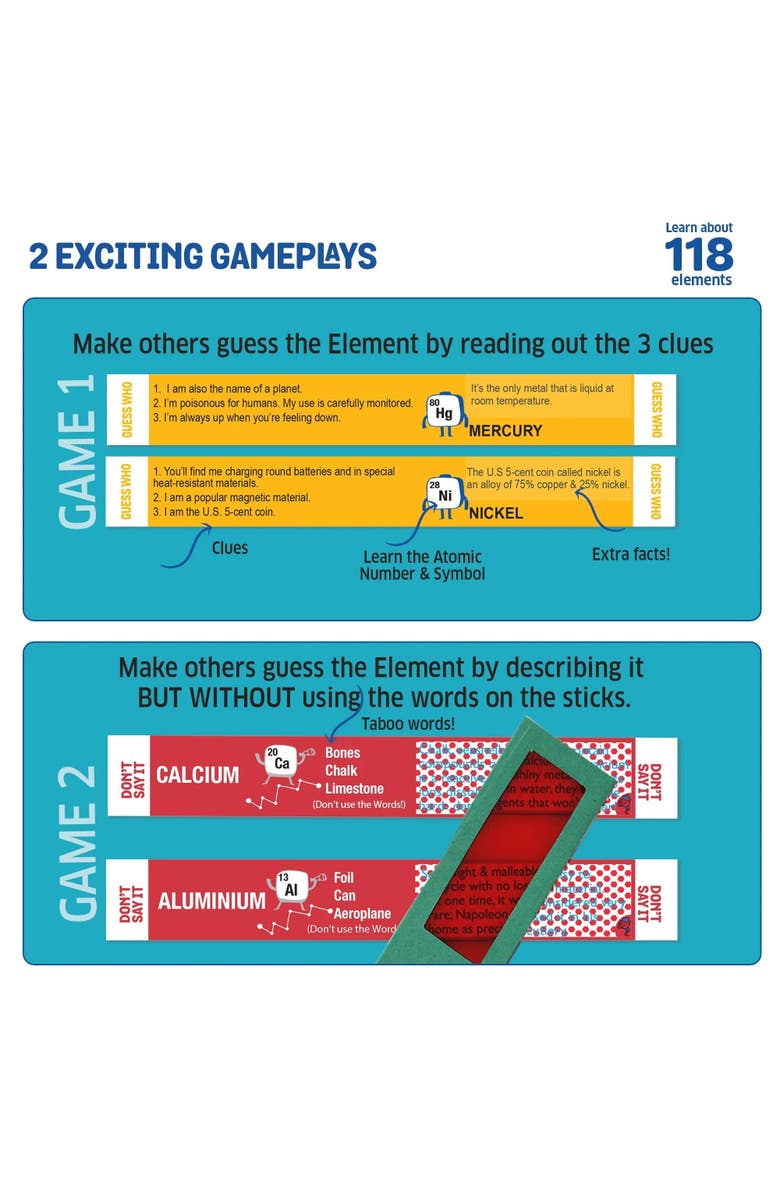 Chalk & Chuckles Smart Sticks Elemental Chemistry, Main, color,