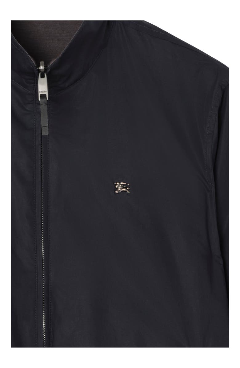 Burberry Reversible Cotton Harrington Jacket, Alternate, color, Navy