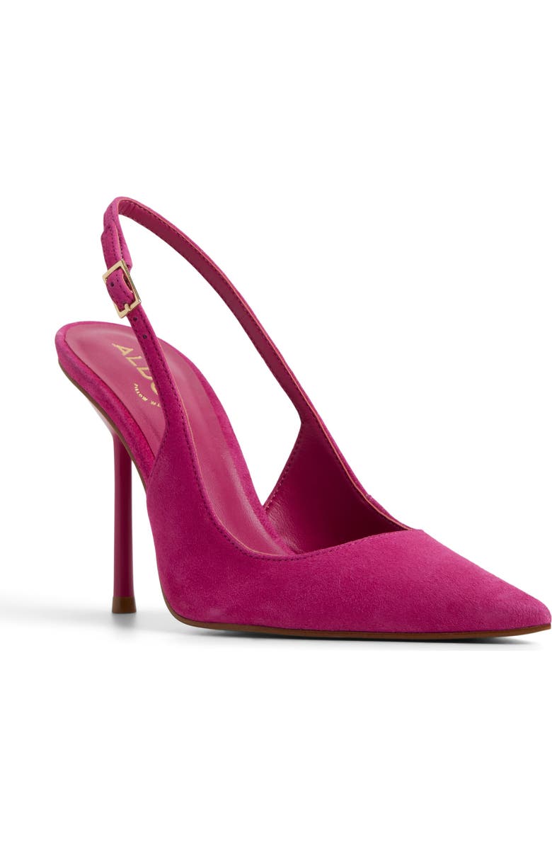 ALDO Serrah Slingback Pump, Main, color, Dark Pink