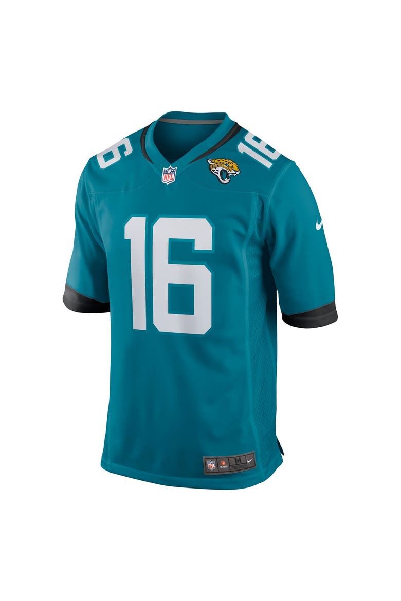 Youth Nike Trevor Lawrence Teal Jacksonville Jaguars Game Jersey, Alternate, color, Teal