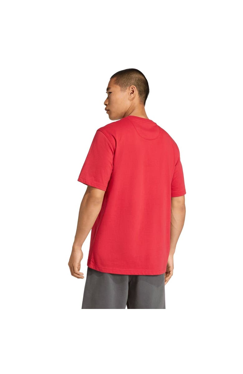 adidas Men's adidas Red Liverpool Wordmark T-Shirt, Alternate, color, Red