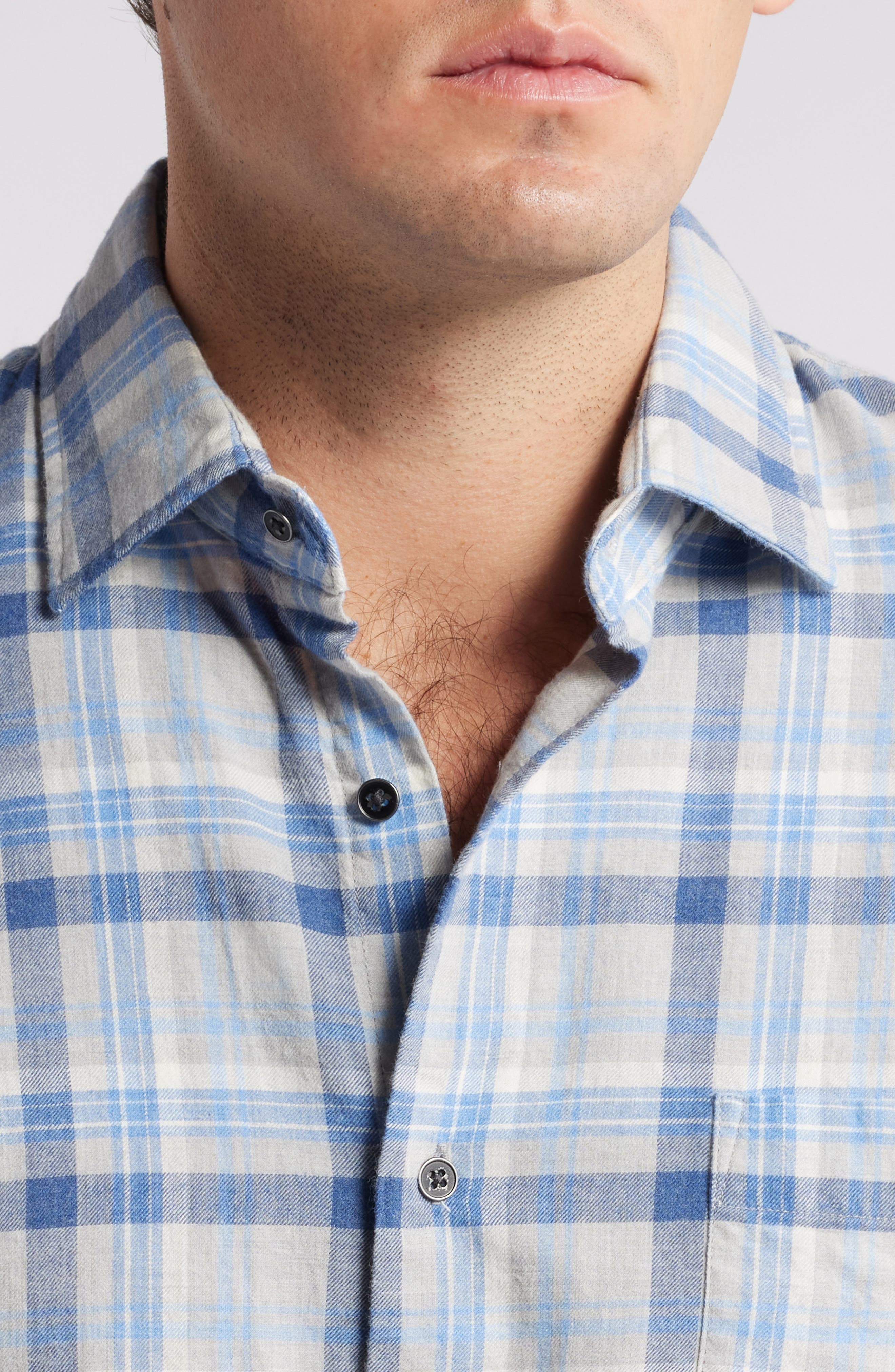 Sherbrooke Plaid Button-Up Shirt - image 2