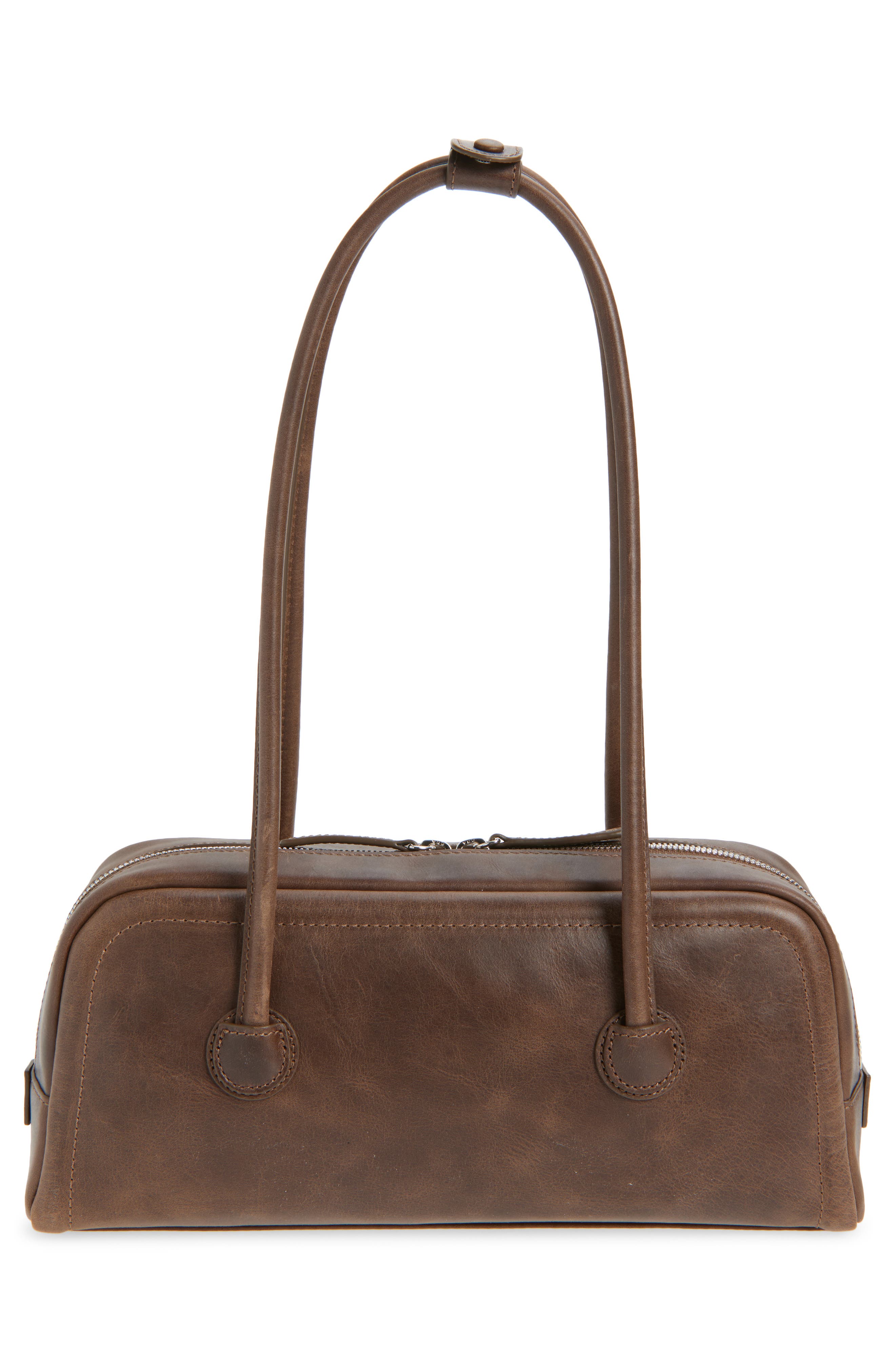 MARGESHERWOOD Soft Boston Leather Shoulder Bag (Women) | Nordstrom