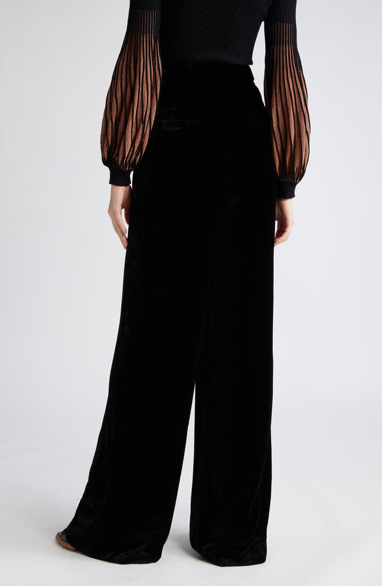 Ulla Johnson Veronica Wide Leg Velvet Pants, Alternate, color,