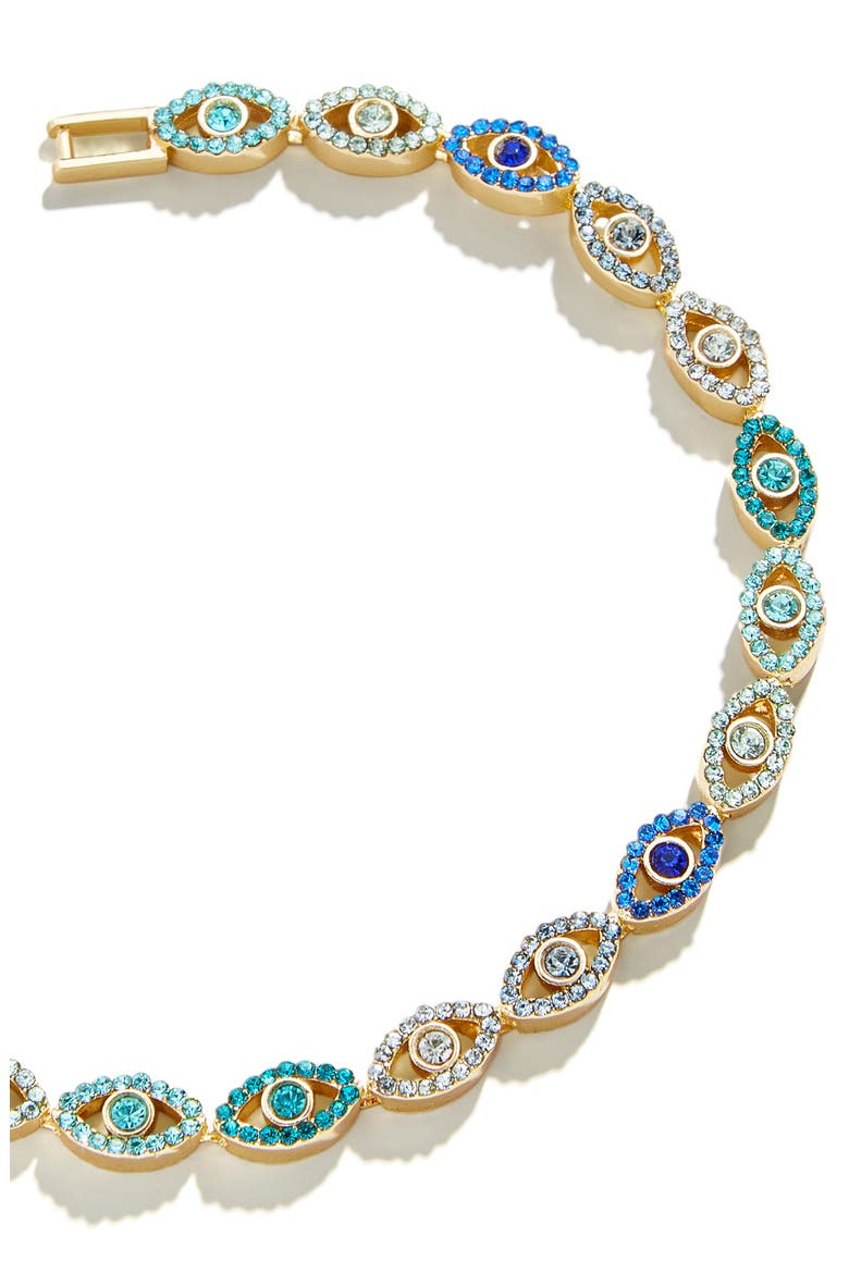 Evil Eye Bracelet, Alternate, color, BLUE