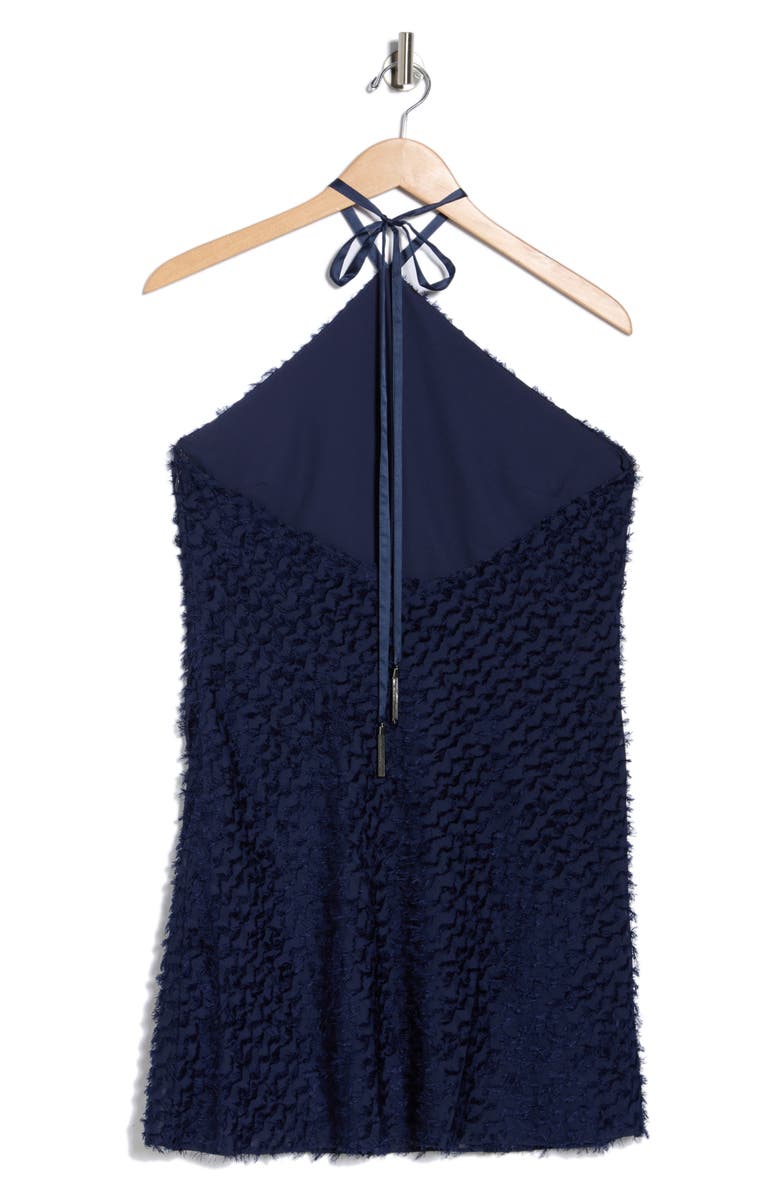 Ramy Brook Lucretia Halter Dress, Alternate, color, Spring Navy Clip