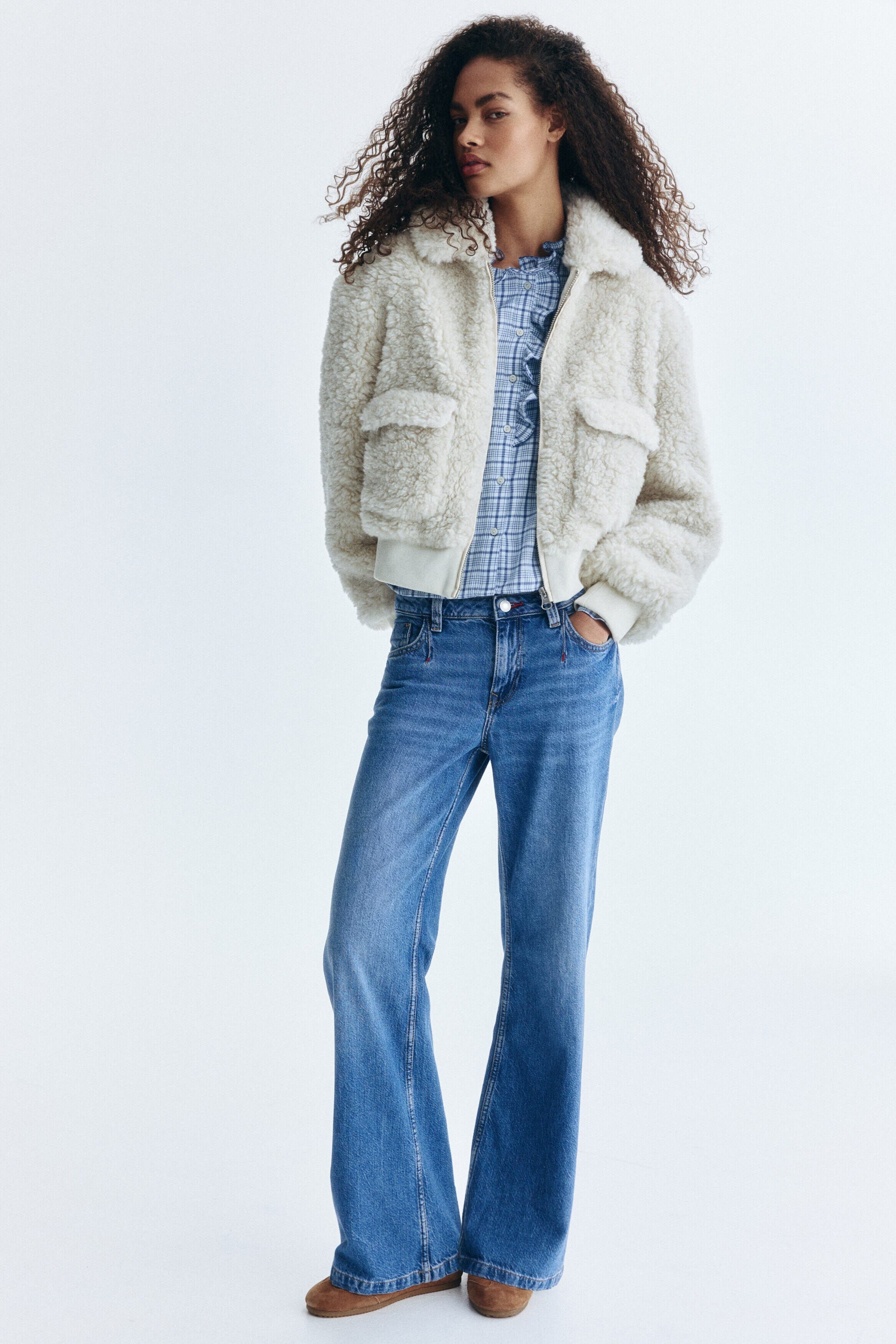 selected Denim blue