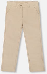 Deux par Deux Button and Zipper Classic Pants