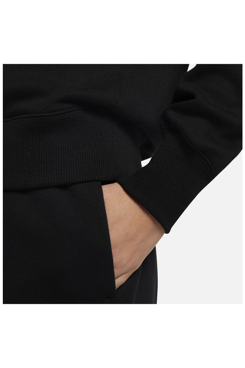 Sportswear Phoenix Fleece Sweatshirt, Alternate, color, BLACK/SAIL