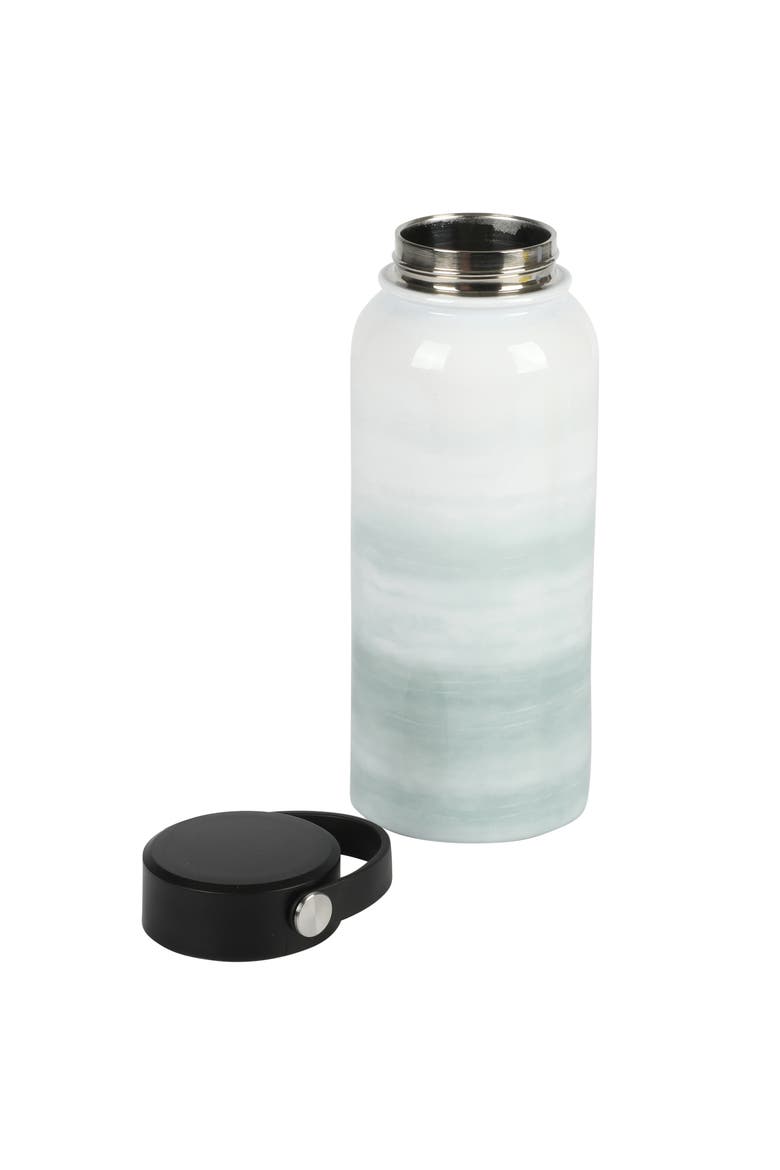 Brampton 30 Ounce Stainless Steel Double Wall Thermal Bottle With Lid, Alternate, color, Green