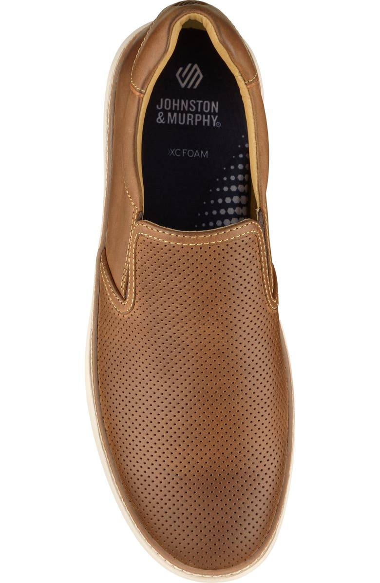 Johnston & Murphy McGuffey 2 Slip-On Shoe, Alternate, color, Brown Oiled Full Grain