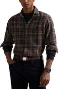 Polo Ralph Lauren Brushed Flannel Button-Up Shirt