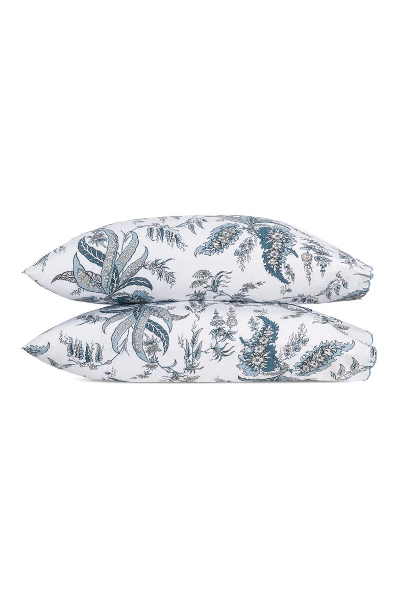 Apolline Set of 2 500 Thread Count Pillowcases, Main, color, MEDITERRANEAN