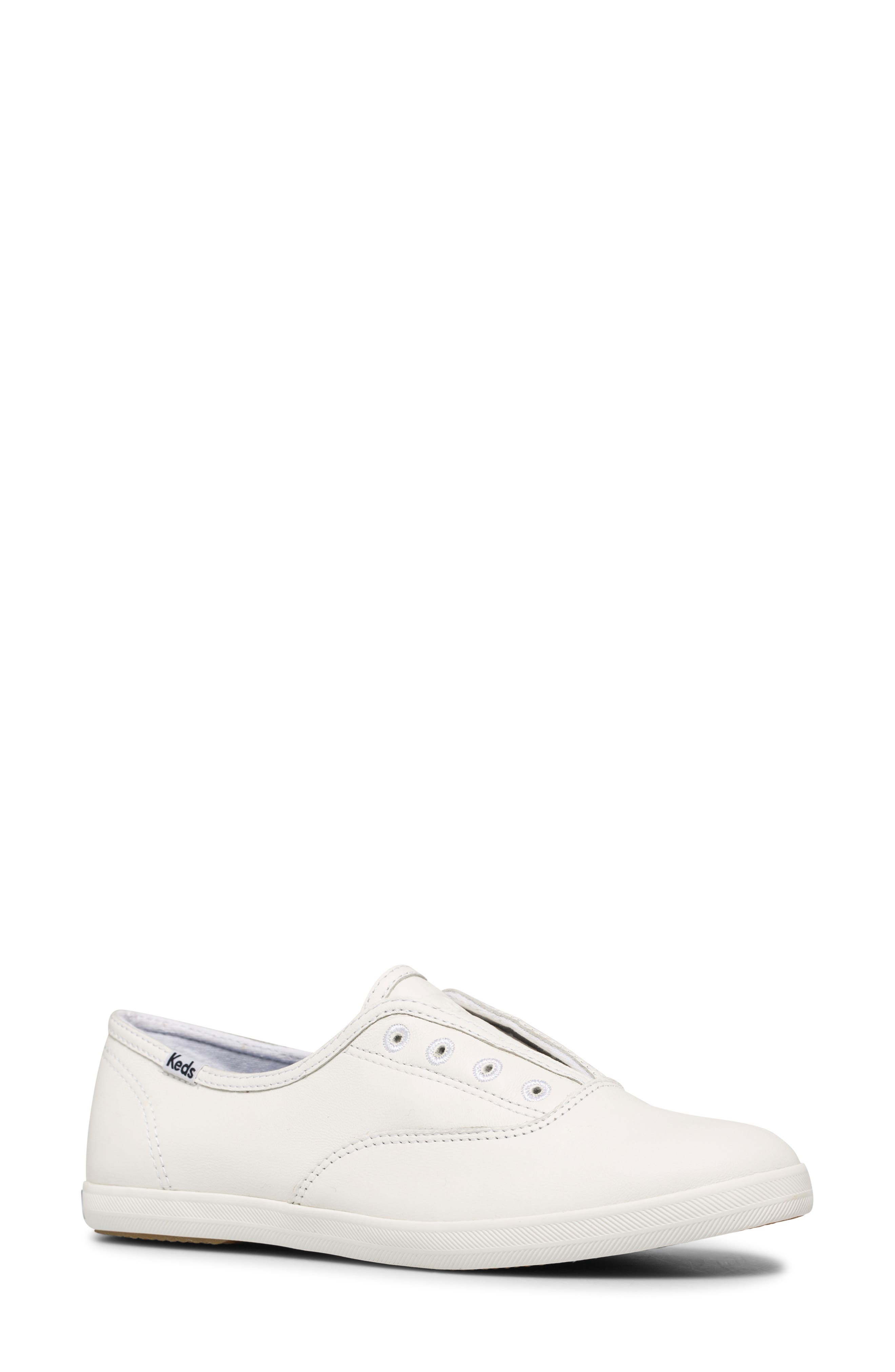 Keds<sup>®</sup> Chillax Leather Sneaker, Main, color, 