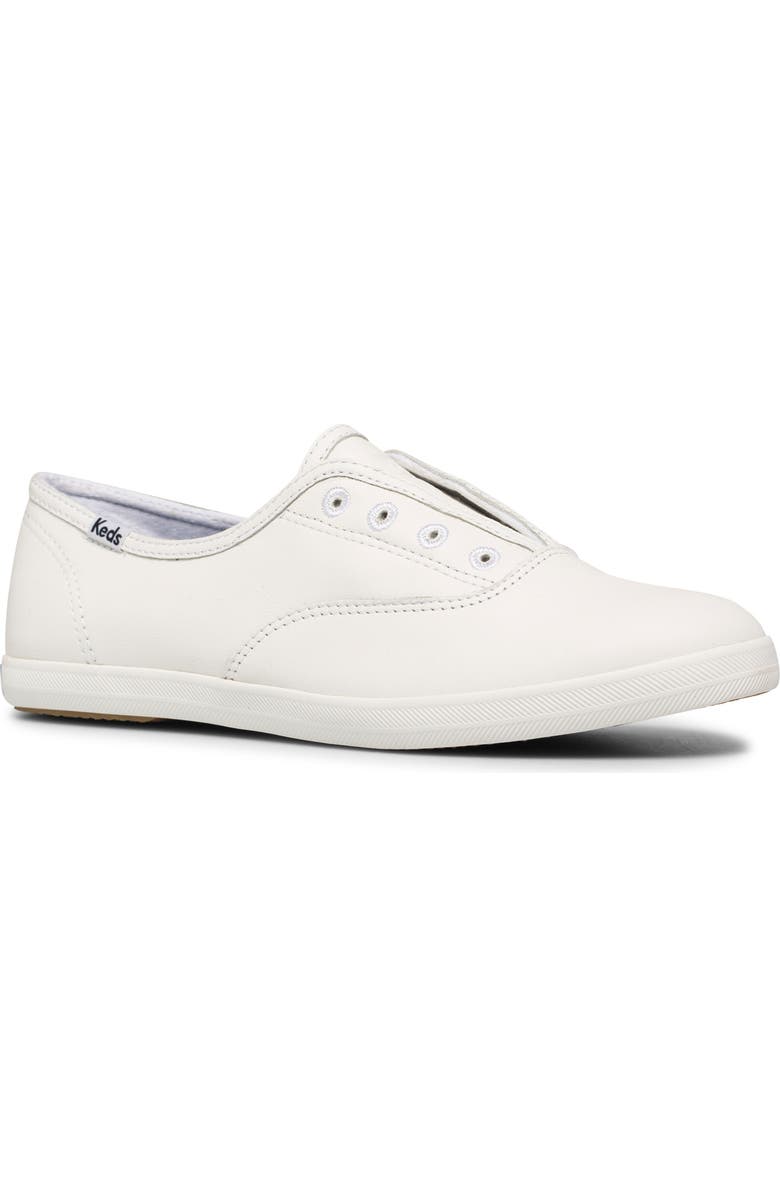 Keds<sup>®</sup> Chillax Leather Sneaker, Main, color,