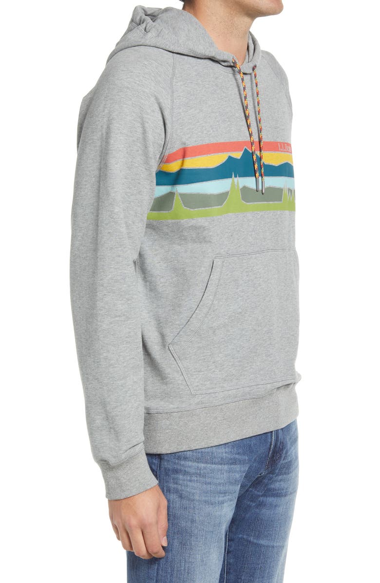 L.L.Bean Men's Beans Camp Graphic Hoodie, Alternate, color,