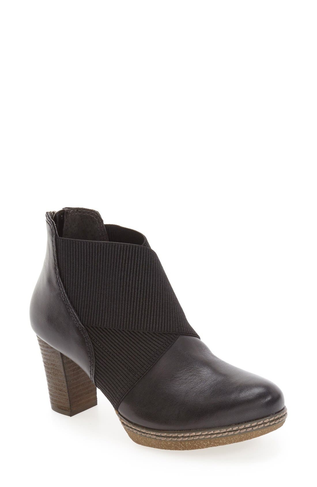 Gabor Block Heel Bootie, Main, color, 